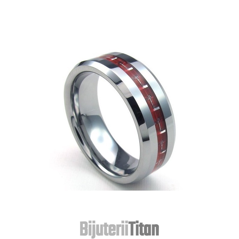 Design Iscusit, Culoare Frumoasă, Inel Din Titan De Calitate