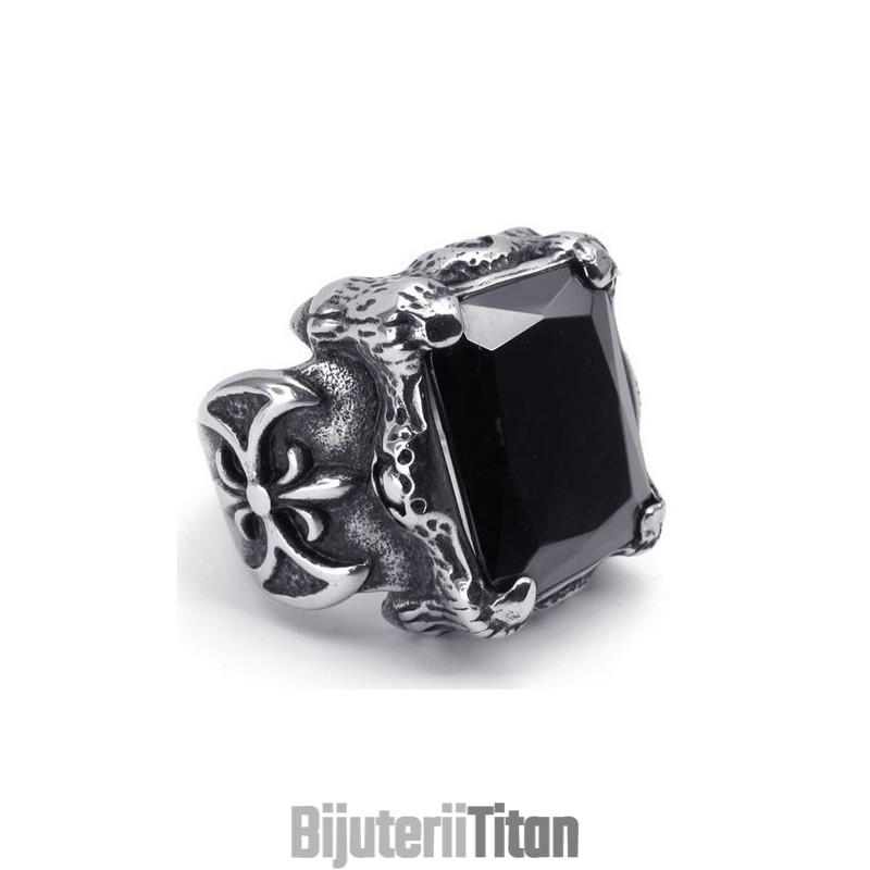 Inel Din Titan Cu Design Atractiv, Culoare Strălucitoare, Calitate Stabilă Inel Din Titan Cu Design Atractiv, Culoare Strălucitoare, Calitate Stabilă