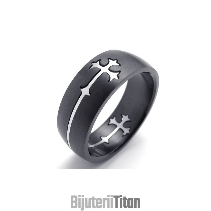 Inel Din Titan De Înaltă Calitate, Cu Design Iscusit, Culori Delicate Inel Din Titan De Înaltă Calitate, Cu Design Iscusit, Culori Delicate