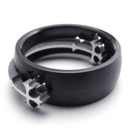 Inel Din Titan De Înaltă Calitate, Cu Design Iscusit, Culori Delicate