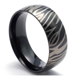 Inel De Titan De Calitate Stabilă, Cu Modele La Modă, Culori Delicate