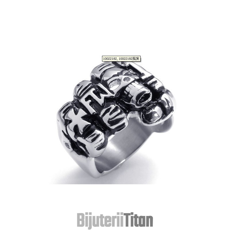 Inel De Titan Cu Design Modern, Culori Delicate, Regina Calității Inel De Titan Cu Design Modern, Culori Delicate, Regina Calității