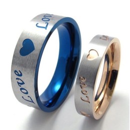 Formă Elegantă, Culoare Strălucitoare Pentru A Avea O Reputație De Lungă Durată, Inel De Titan