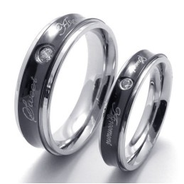 Inel Din Titan Cu Design Luxuriant, Culori Delicate, Calitate Stabilă