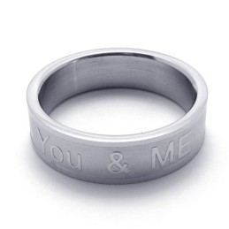 Inel De Titan Cu Formă Elegantă, Strălucire A Culorii, Reputație Fiabilă