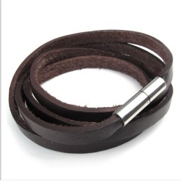 Design Iscusit, Culori Delicate, Brățară Din Piele De Titan De Calitate Fiabilă