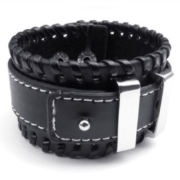 Design Iscusit, Culori Delicate, Brățară Din Piele De Titan De Calitate Excelentă