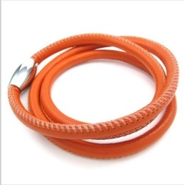 Colier Din Piele De Titan De Calitate Excelentă, Cu Design Iscusit, Culori Delicate