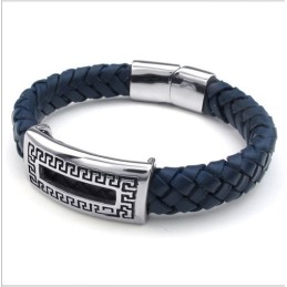 Design Iscusit, Culori Delicate, Brățară Din Piele De Titan De Calitate Fiabilă