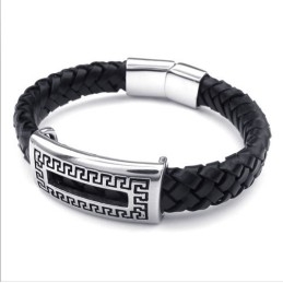 Design Iscusit, Culori Delicate, Brățară Din Piele De Titan De Calitate Fiabilă