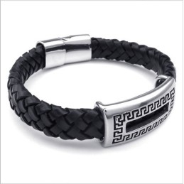 Design Iscusit, Culori Delicate, Brățară Din Piele De Titan De Calitate Fiabilă