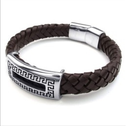 Design Iscusit, Culori Delicate, Brățară Din Piele De Titan De Calitate Fiabilă