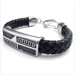 Design Iscusit, Culori Delicate, Brățară Din Piele De Titan De Calitate Superioară
