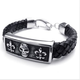 Design Atractiv, Culori Delicate, Brățară Din Piele De Titan De Calitate Excelentă