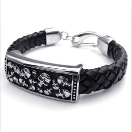 Design Iscusit, Culori Delicate, Brățară Din Piele De Titan De Calitate Fiabilă