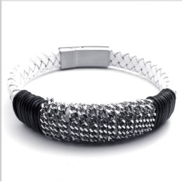 Brățară Din Piele De Titan Cu Design Modern, Culori Delicate, Calitate Fiabilă