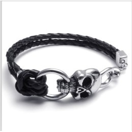 Design Iscusit, Culori Delicate, Brățară Din Piele De Titan De Calitate Stabilă