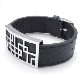 Design Atractiv, Culori Delicate, Brățară Din Piele De Titan De Calitate Fiabilă