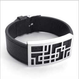 Design Atractiv, Culori Delicate, Brățară Din Piele De Titan De Calitate Fiabilă