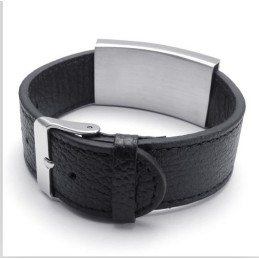 Design Atractiv, Culori Delicate, Brățară Din Piele De Titan De Calitate Fiabilă