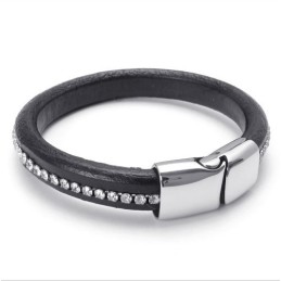 Design Iscusit, Culori Delicate, Brățară Din Piele De Titan De Calitate Stabilă