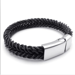 Design Iscusit, Culori Delicate, Brățară Din Piele De Titan De Calitate Stabilă
