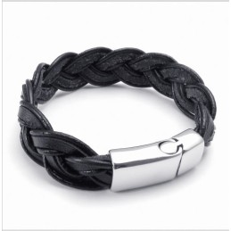 Design Iscusit, Culori Delicate, Brățară Din Piele De Titan De Calitate Stabilă