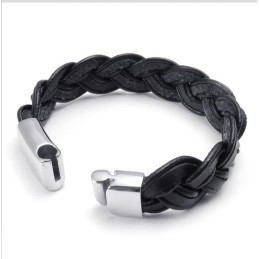 Design Iscusit, Culori Delicate, Brățară Din Piele De Titan De Calitate Stabilă