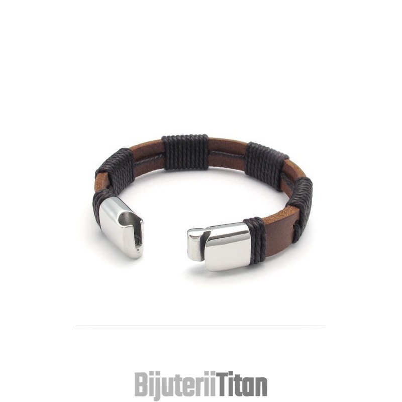 Design Iscusit, Culori Frumoase, Brățară Din Piele De Titan De Calitate Fiabilă