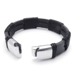 Design Iscusit, Culori Delicate, Brățară Din Piele De Titan De Calitate Fiabilă