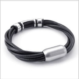 Design Iscusit, Culori Delicate, Brățară Din Piele De Titan De Calitate Fiabilă