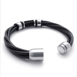 Design Iscusit, Culori Delicate, Brățară Din Piele De Titan De Calitate Fiabilă