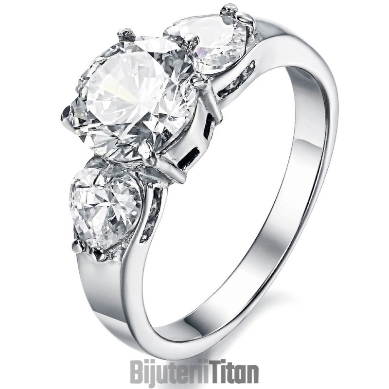 Pentru A Câștiga Laude Călduroase Din Partea Clienților, Inel De Titan Pentru Femei