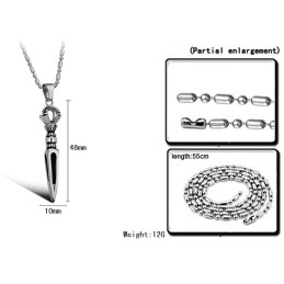 Colier Prismatic Din Titan Pentru Bărbați De Înaltă Calitate