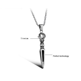 Colier Prismatic Din Titan Pentru Bărbați De Înaltă Calitate