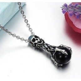 Colier Din Titan Cu Craniu, Calitate Și Cantitate Garantate