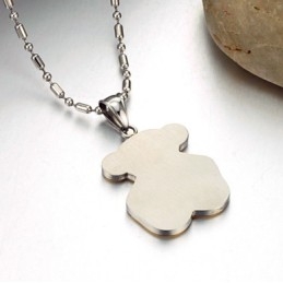 Cunoscut Pentru Colierul Său Masculin Din Titan De Calitate Superioară