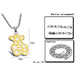 Cunoscut Pentru Colierul Său Masculin Din Titan De Calitate Superioară