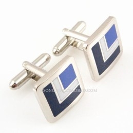 Butoni Polyline Din Titan, Bleumarin