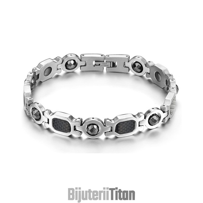Brățară Lodestone Din Titan, Calitate Stabilă, Pentru Sănătatea Masculină
