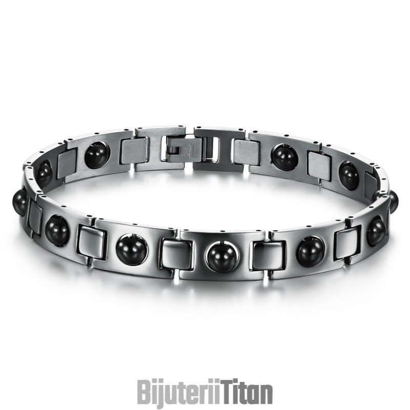 Brățară Din Titan Cu Magnetită, Regina Sănătății De Calitate