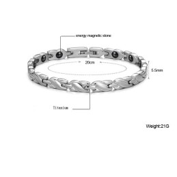 Brățară Lodestone Din Titan, Ușor De Utilizat, Pentru Sănătatea Feminină