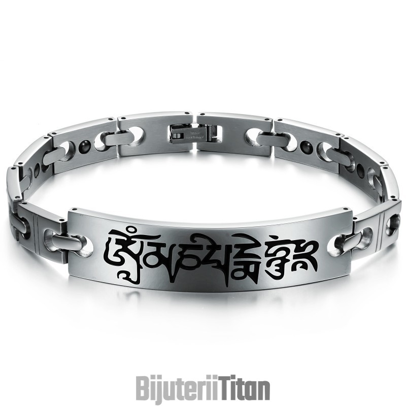 Brățară Din Titan Cu Magnetită, Regina Sănătății Masculine De Calitate