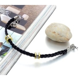 Brățară Concisă Din Piele De Titan De Înaltă Calitate