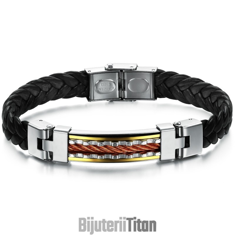 Brățară Din Piele De Titan De Calitate Excelentă