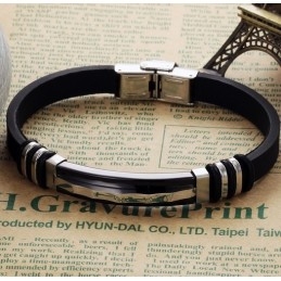 Brățară Completă Din Silicon Și Titan Cu Specificații