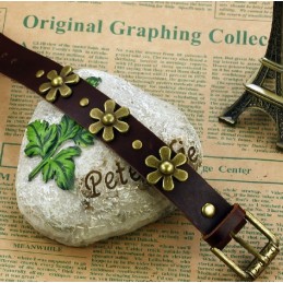 Brățară Retro Din Piele De Titan De Înaltă Calitate