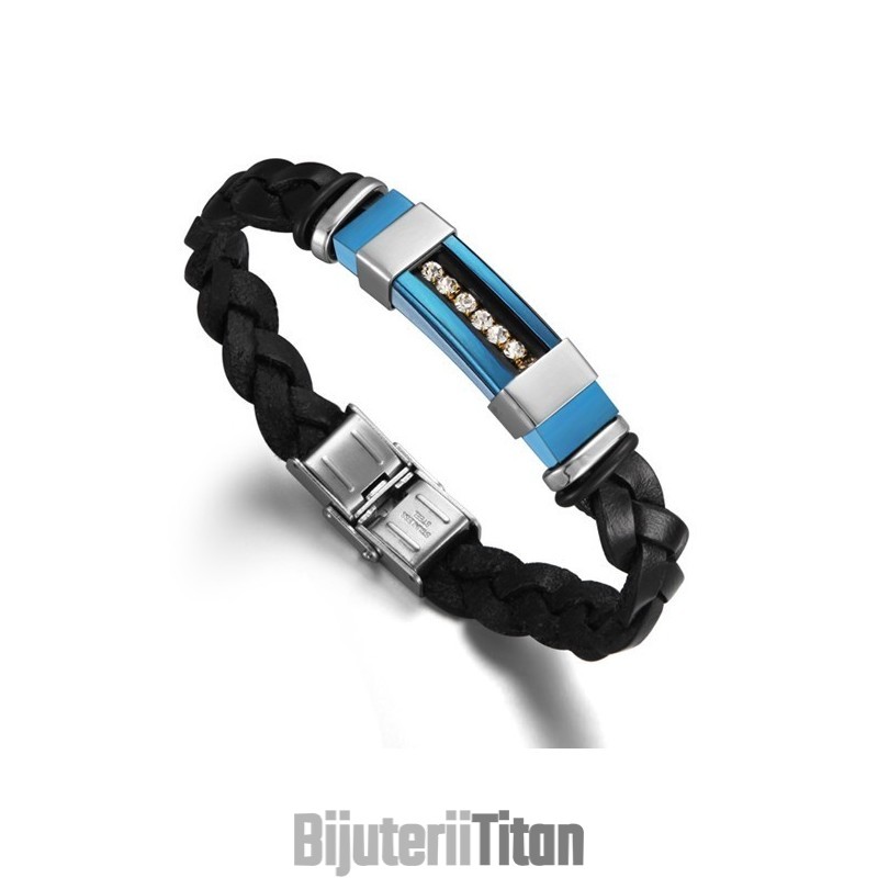Brățară Din Piele De Titan Pentru Bărbați, Cu O Gamă Largă De Varietăți Brățară Din Piele De Titan Pentru Bărbați, Cu O Gamă Largă De Varietăți