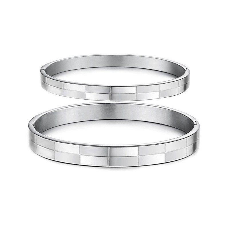 Brățară Din Titan Cu Grilă, Cu O Gamă Largă De Varietăți, Pentru Îndrăgostiți