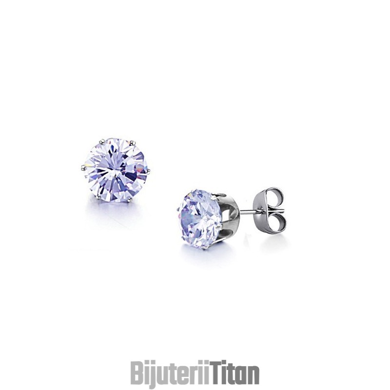 Cercei Din Titan De Calitate Superioară Cu Diamant Cercei Din Titan De Calitate Superioară Cu Diamant